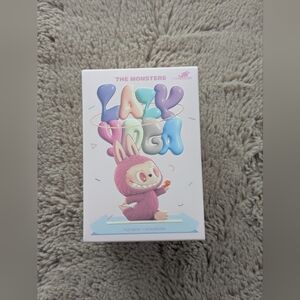 Labubu POP MART The Monsters Lazy Yoga Series Figures, Blind Box Figure. New